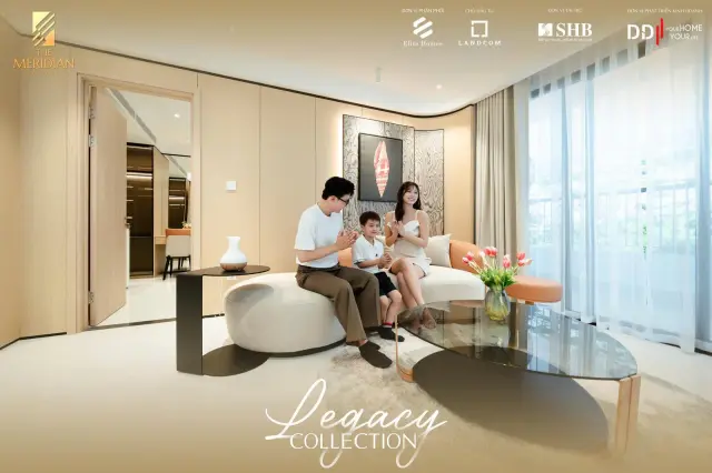 Căn hộ 3 phòng ngủ The Meridian Đà Nẵng – Không gian sống chuẩn mực cho gia đình hiện đại