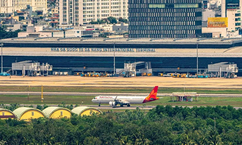 Sân bay có quy mô rộng đến 2,46 ha.