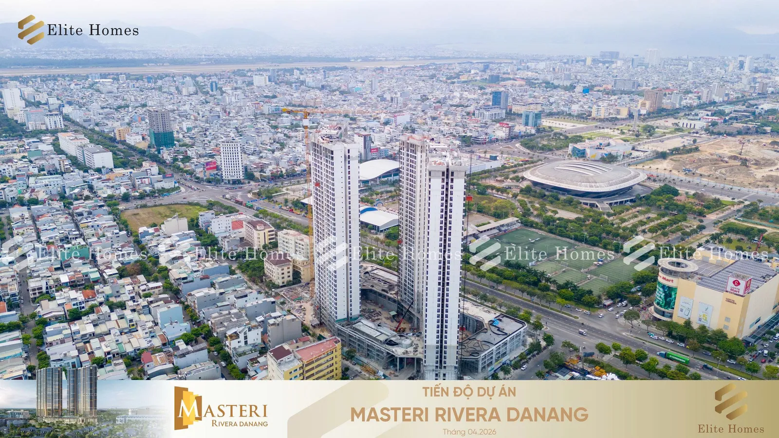 Cập nhật tiến độ dự án Masteri Rivera tháng 4/2026.