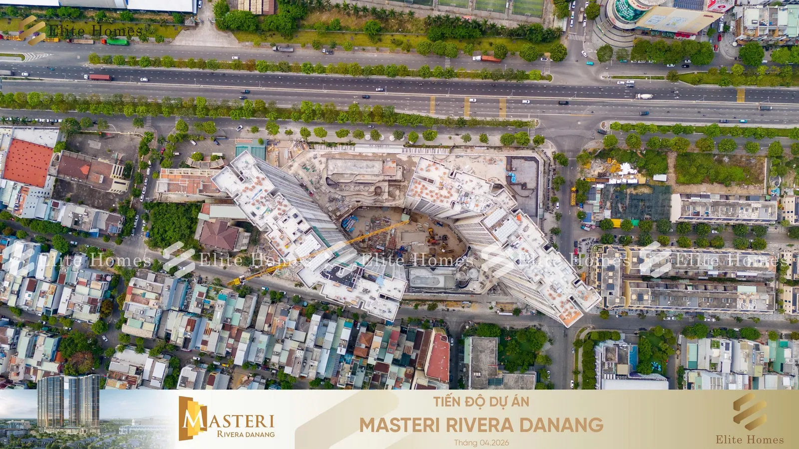 Cập nhật tiến độ dự án Masteri Rivera tháng 4/2026.