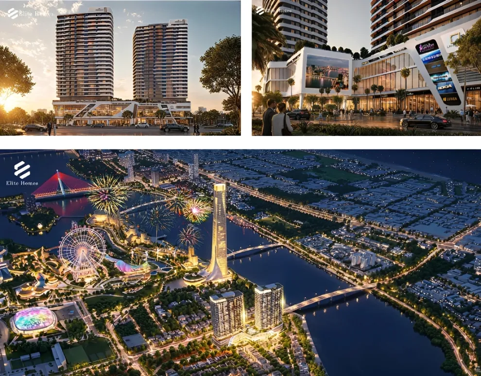 Phối cảnh dự án The Meridian. Ảnh: DDI.