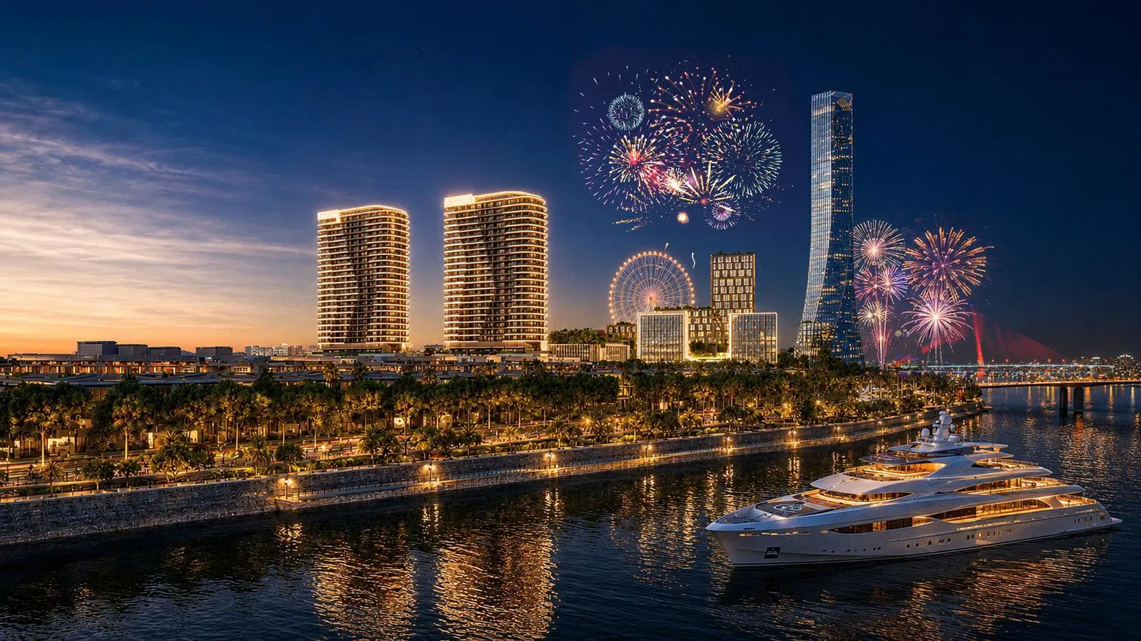 Tòa tháp Diamond Tower nằm trong tổ hợp The Meridian của chủ đầu tư Landcom. Ảnh: DDI.