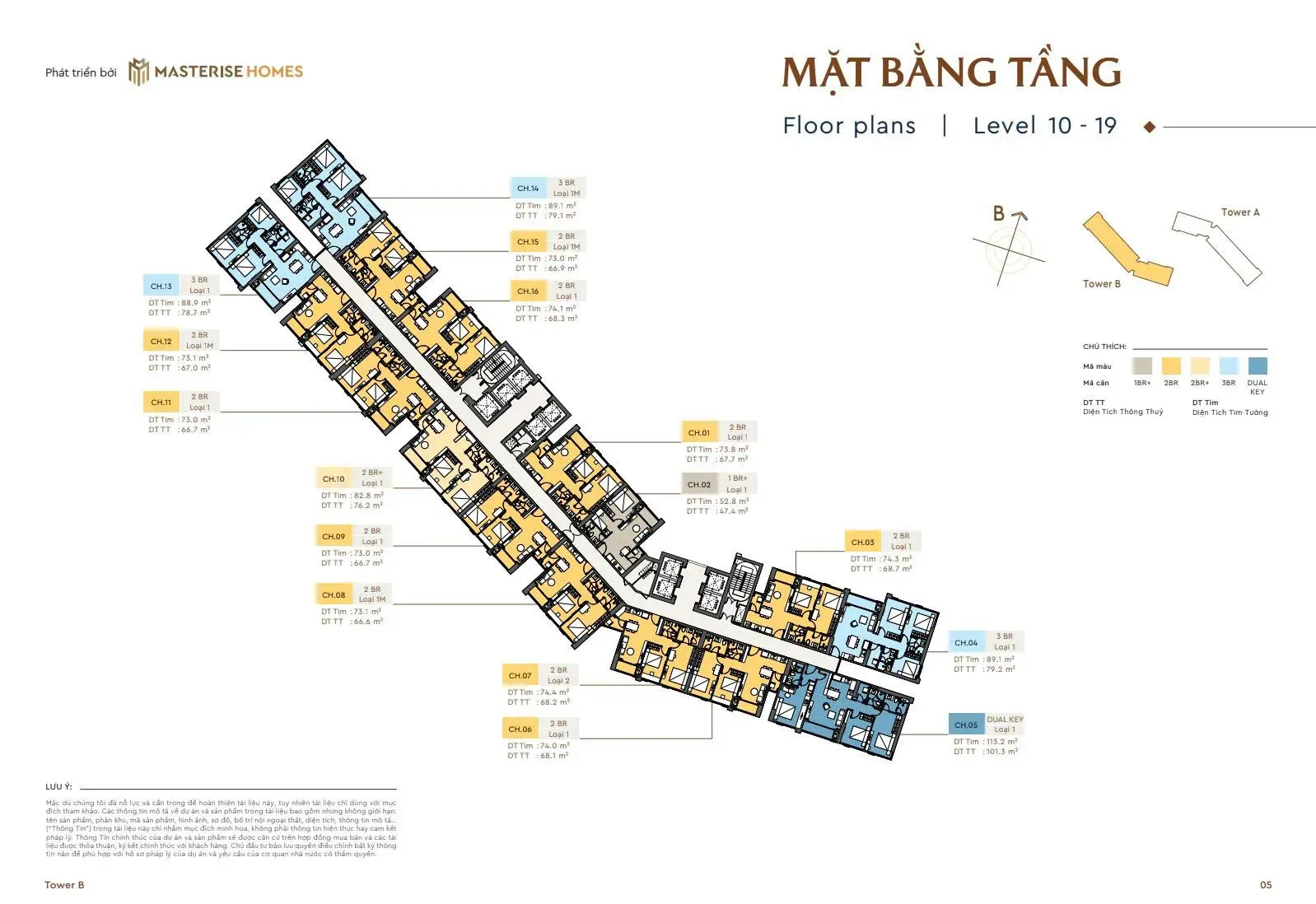 Mặt bằng căn hộ 1