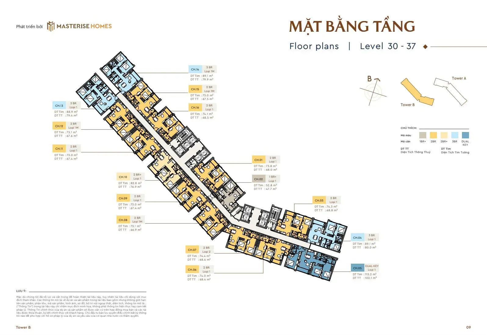Mặt bằng căn hộ 2