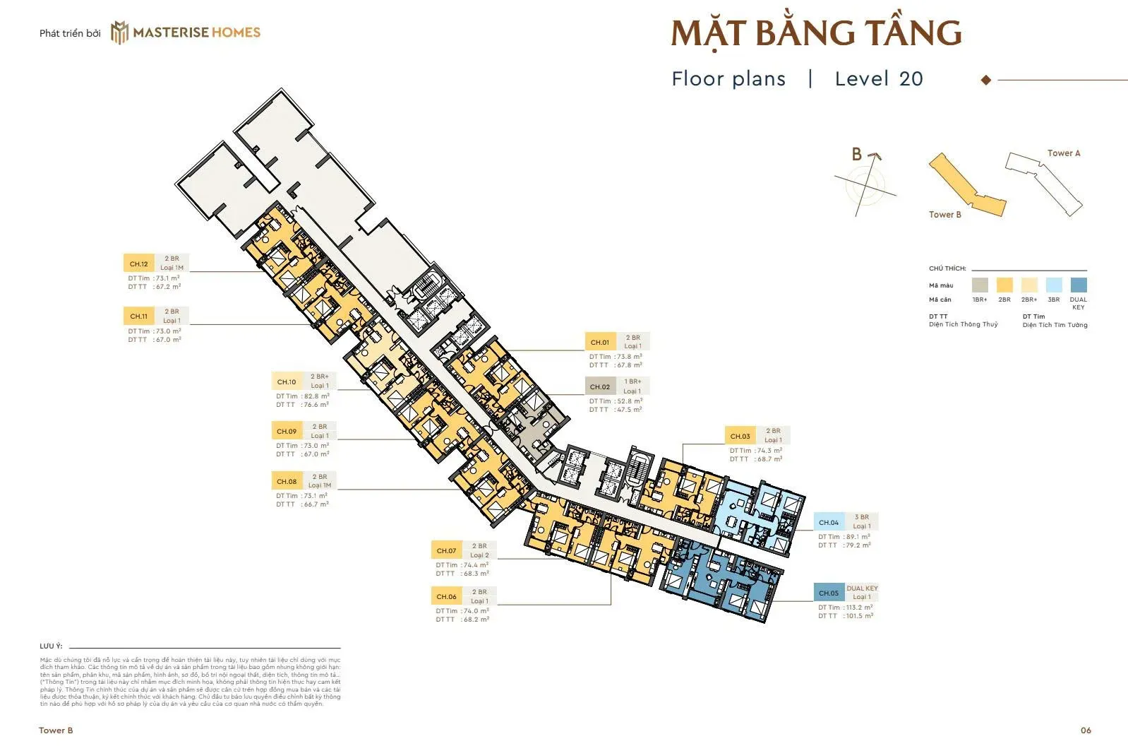 Mặt bằng căn hộ 4
