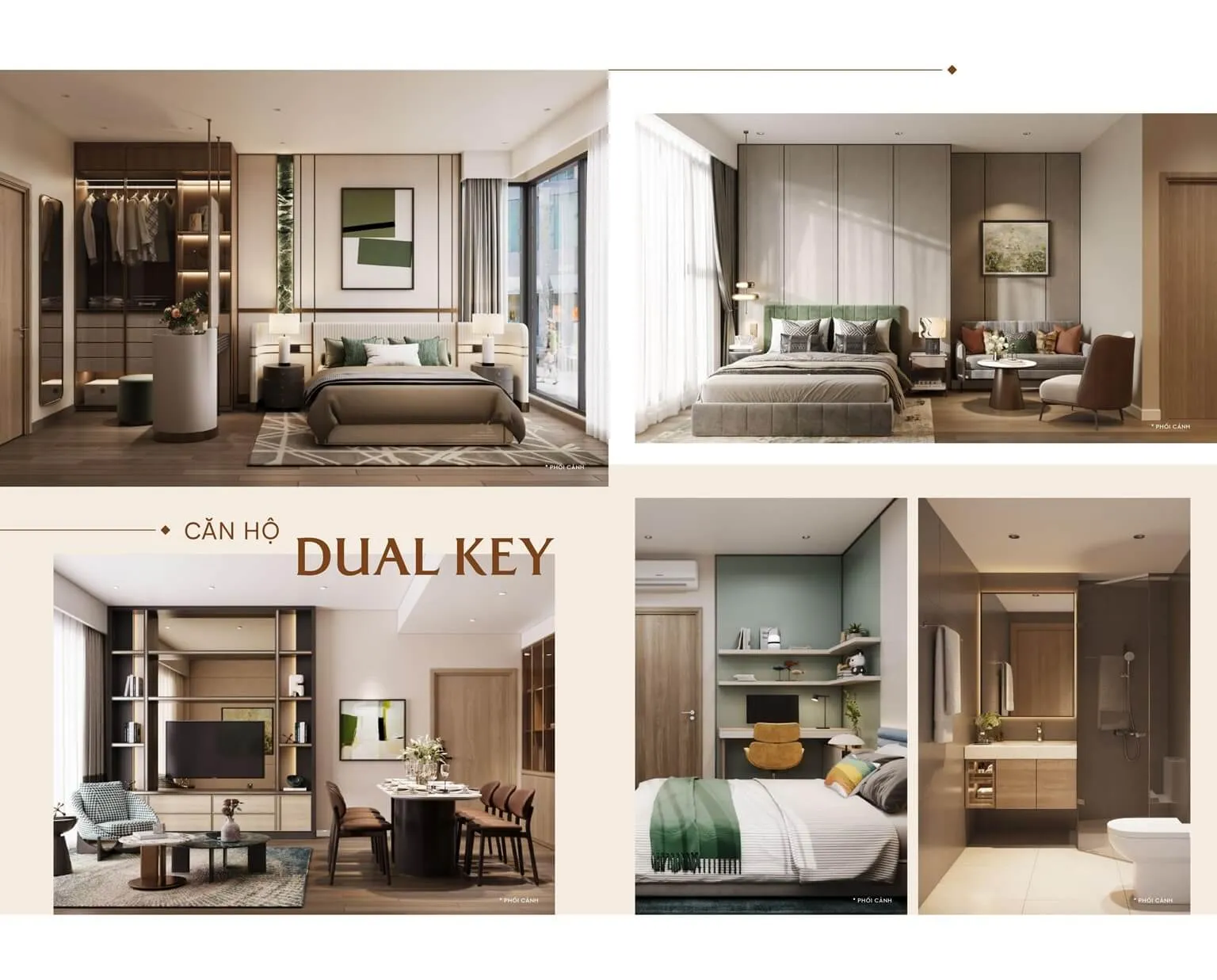 Căn hộ Dual Key Masteri Rivera Đà Nẵng
